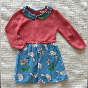Baby Boden Duck Sweater Dress